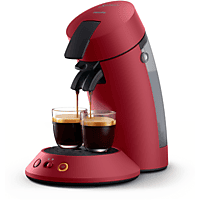 PHILIPS CSA210/90 SENSEO® Original Plus Kaffeepadmaschine, Dunkelrot
