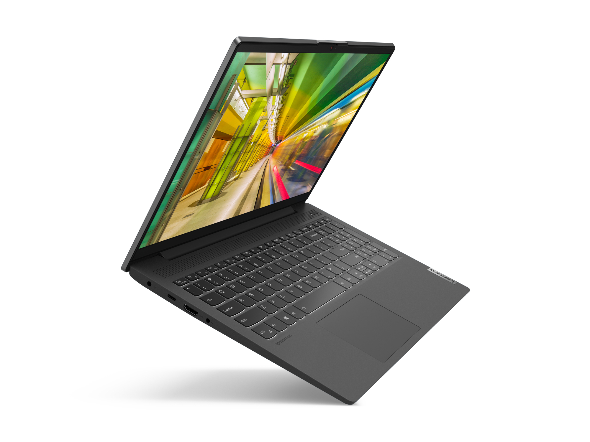 LENOVO IdeaPad GB 16 15,6 Graphics, 5, Display, Prozessor, Radeon™ 512 RAM, Notebook, Zoll AMD AMD, Graphitgrau Onboard GB mit 5700U SSD