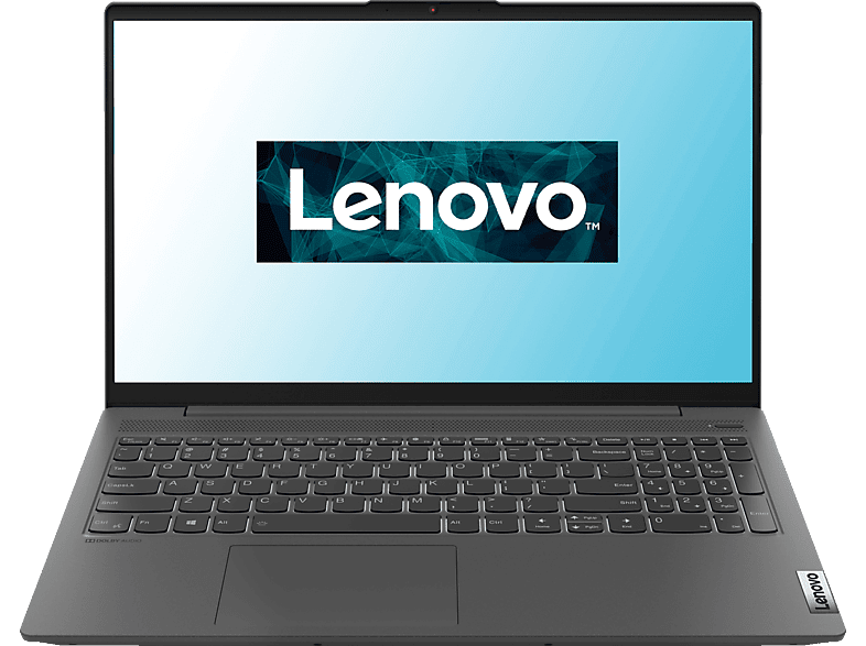 LENOVO IdeaPad 5, Notebook, mit 15,6 Zoll Display, AMD 5700U Prozessor, 16 GB RAM, 512 GB SSD, AMD, Radeon™ Onboard Graphics, Graphitgrau