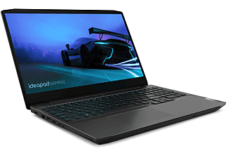 LENOVO IdeaPad 3 Gaming, Gaming Notebook mit 15,6 Zoll Display, AMD Ryzen™ 5 Prozessor, 16 GB RAM, 512 GB SSD, GeForce GTX 1650, Onyx Schwarz