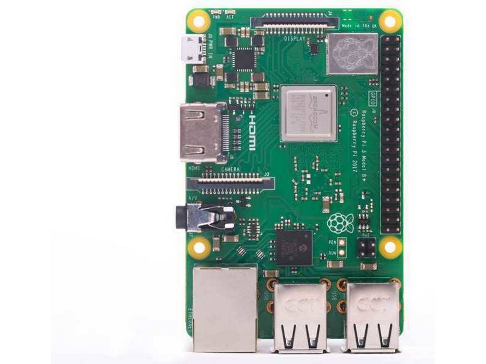 Placa base - Raspberry Pi 3 B+ Premium Kit, Cortex-A53, 1 GB RAM, MicroSD, HDMI, Verde