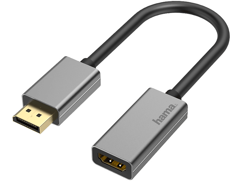 Hama Displayport Adapter Naar Hdmi Aluminium