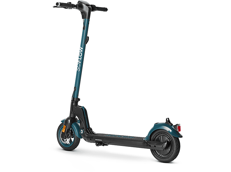 SOFLOW SO3 PRO 10.5 AH, mit Blinker E-Scooter (8,5 Zoll, Grün/Schwarz)
