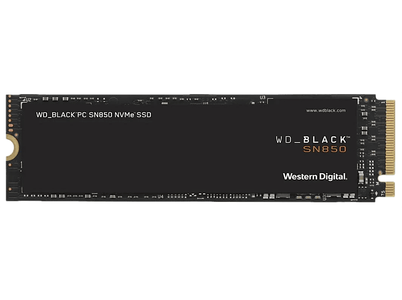 Western Digital Interne Ssd-schijf 500 Gb Sn850 Black Nvme M.2