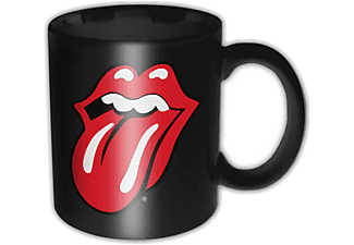 The Rolling Stones - Classic Tongue - Keramik Tasse - Größe Ø8,5 H9,5 cm