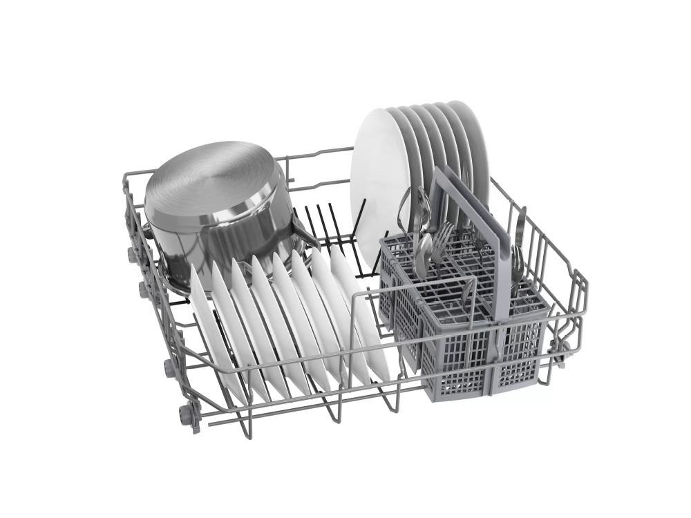 Lavavajillas - Bosch SMS2HKW00E ,9.5 l, Independiente, 13 Servicios , 6 Programas, Home Connect, 60 cm, Blanco