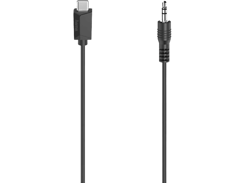 Cable de audio  Hama 00200729, 0.75 m, USB-C, Jack de 3.5 mm