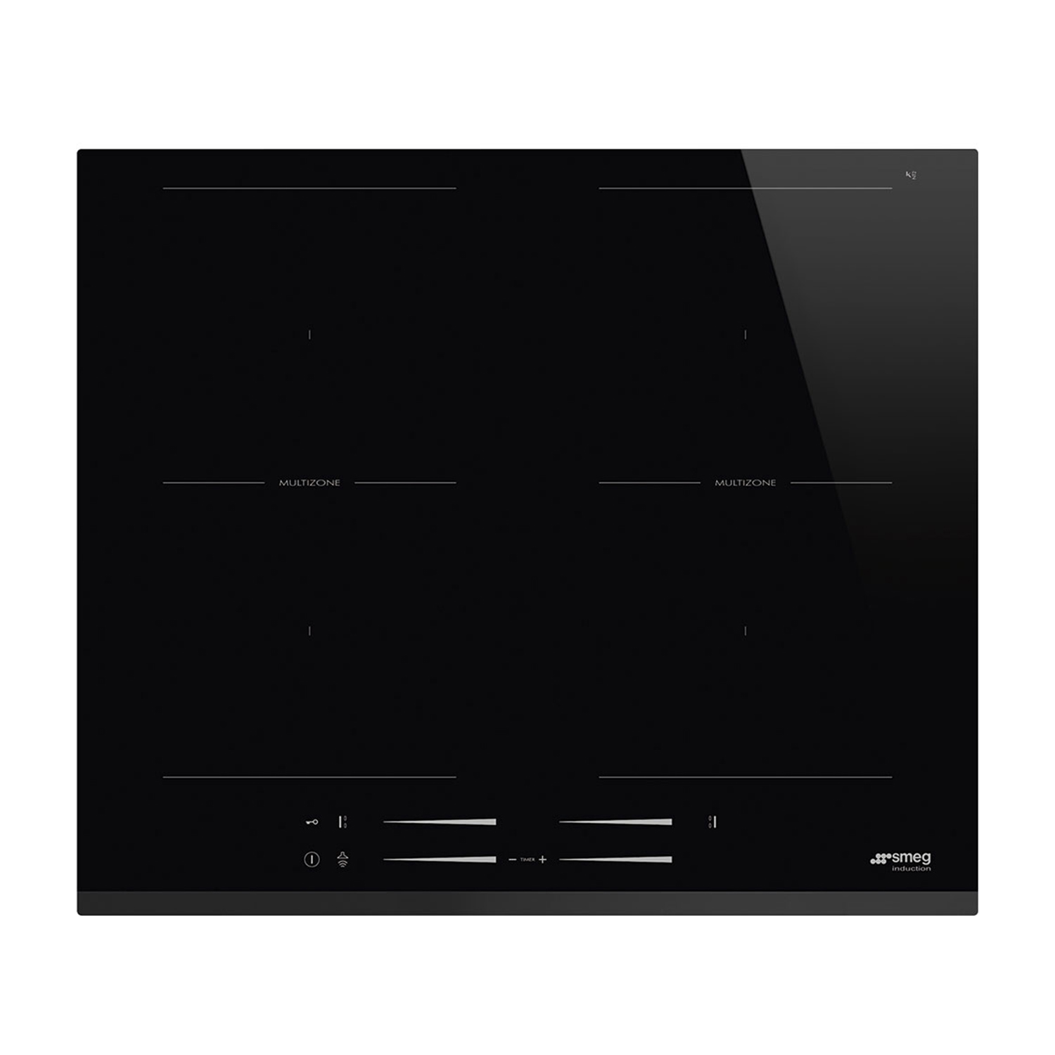 Piano Cottura A Induzione Smeg Si2M7643B, 4 zone cottura, 60 cm x 51