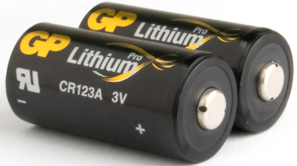 GP BATTERIES Piles Lithium CR123A 2 pack (GPCR123A-2U2)