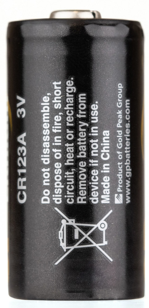 GP BATTERIES Piles Lithium CR123A 2 pack (GPCR123A-2U2)