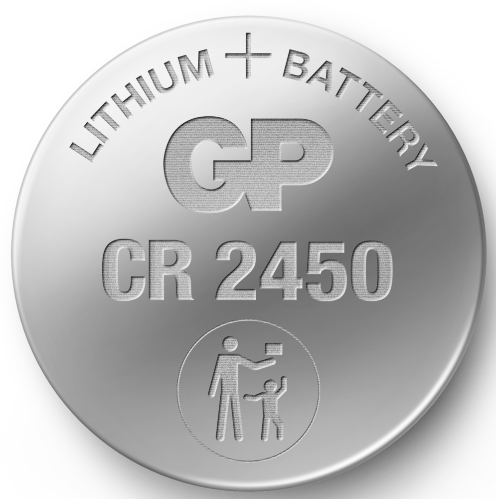 GP BATTERIES CR2450 batterij Lithium 5 pack (GPCR2450-7C5)