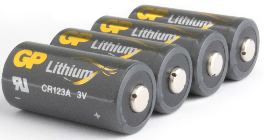 GP BATTERIES CR123A batterij Lithium 4 pack (GPCR123AE-2U4)