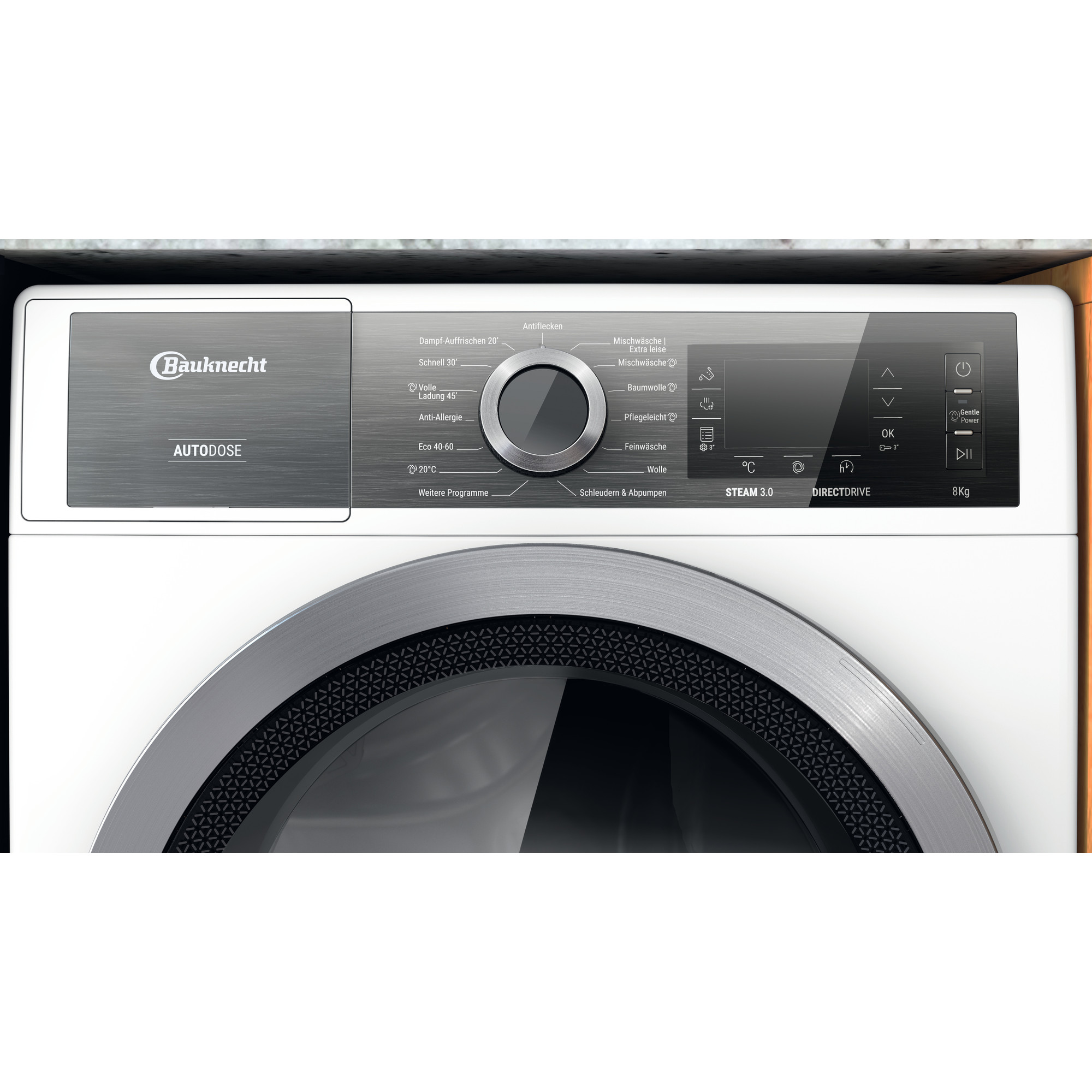 BAUKNECHT B8 W846WB DE Waschmaschine (8 kg, 1351 U/Min., A)