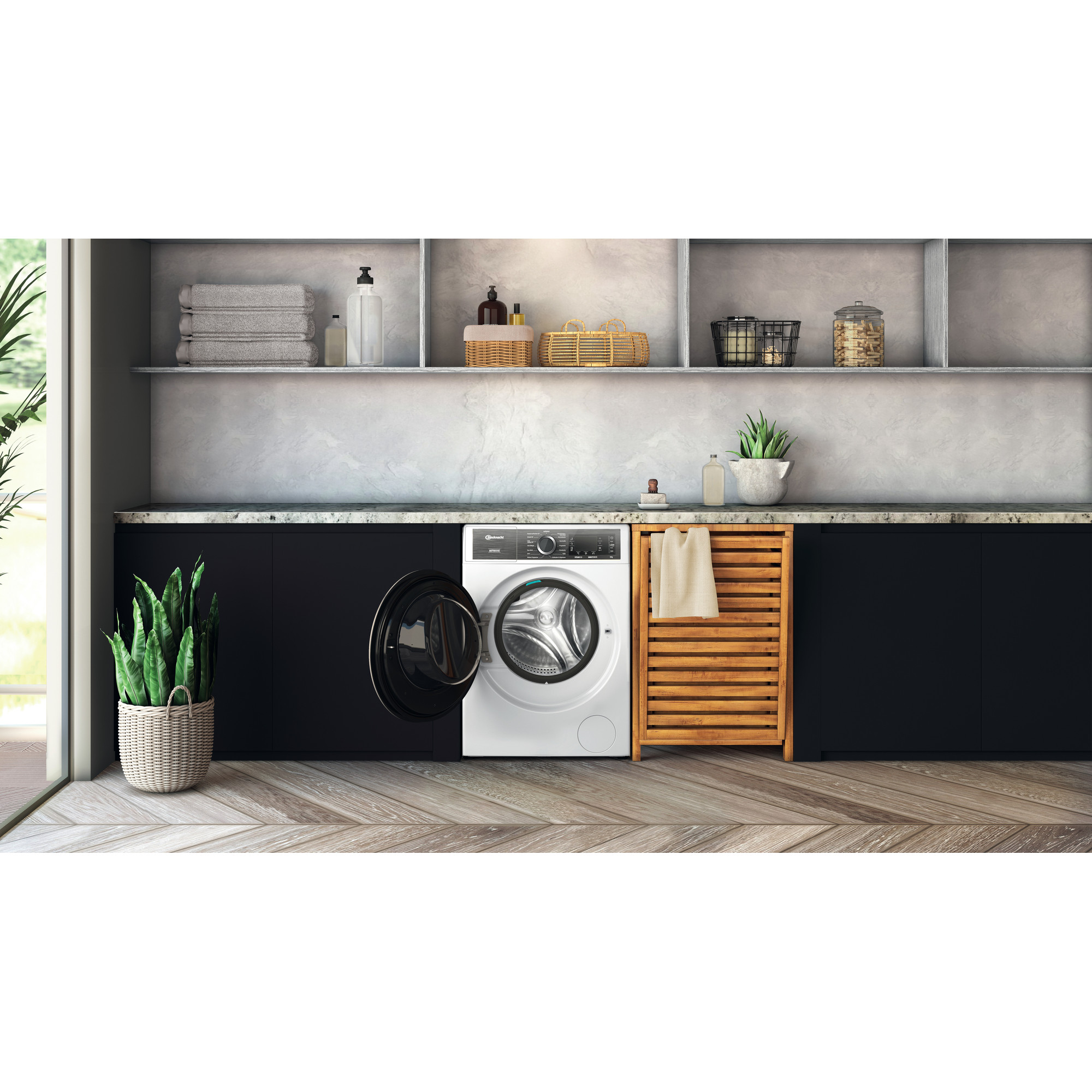 BAUKNECHT B8 W846WB DE Waschmaschine (8 kg, 1351 U/Min., A)