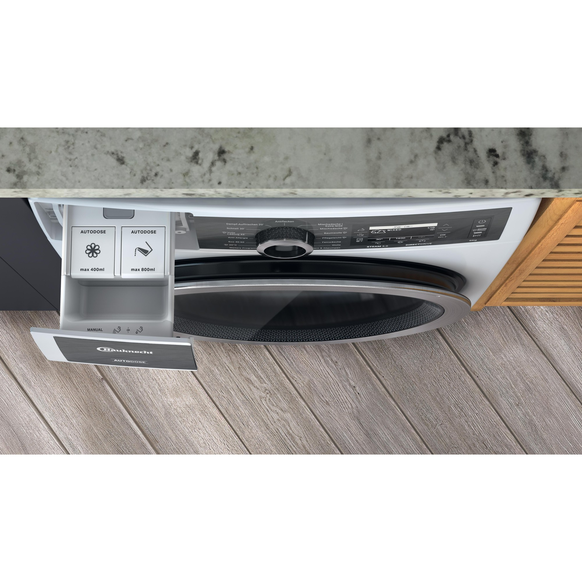 BAUKNECHT B8 W846WB DE Waschmaschine (8 kg, 1351 U/Min., A)