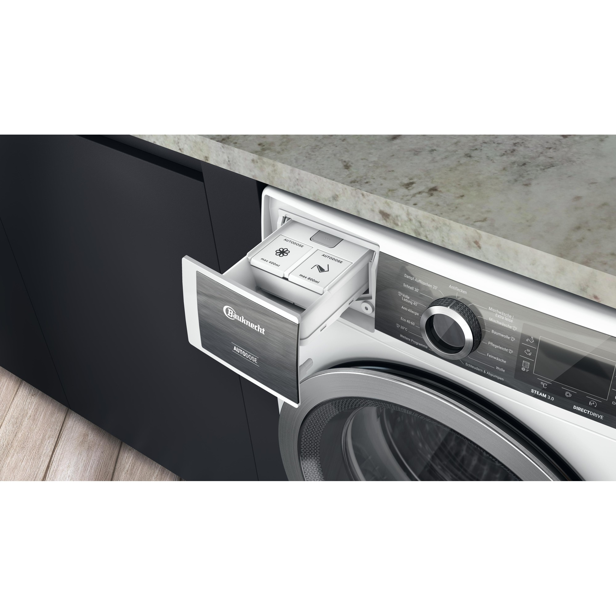 BAUKNECHT B8 W846WB DE Waschmaschine (8 kg, 1351 U/Min., A)