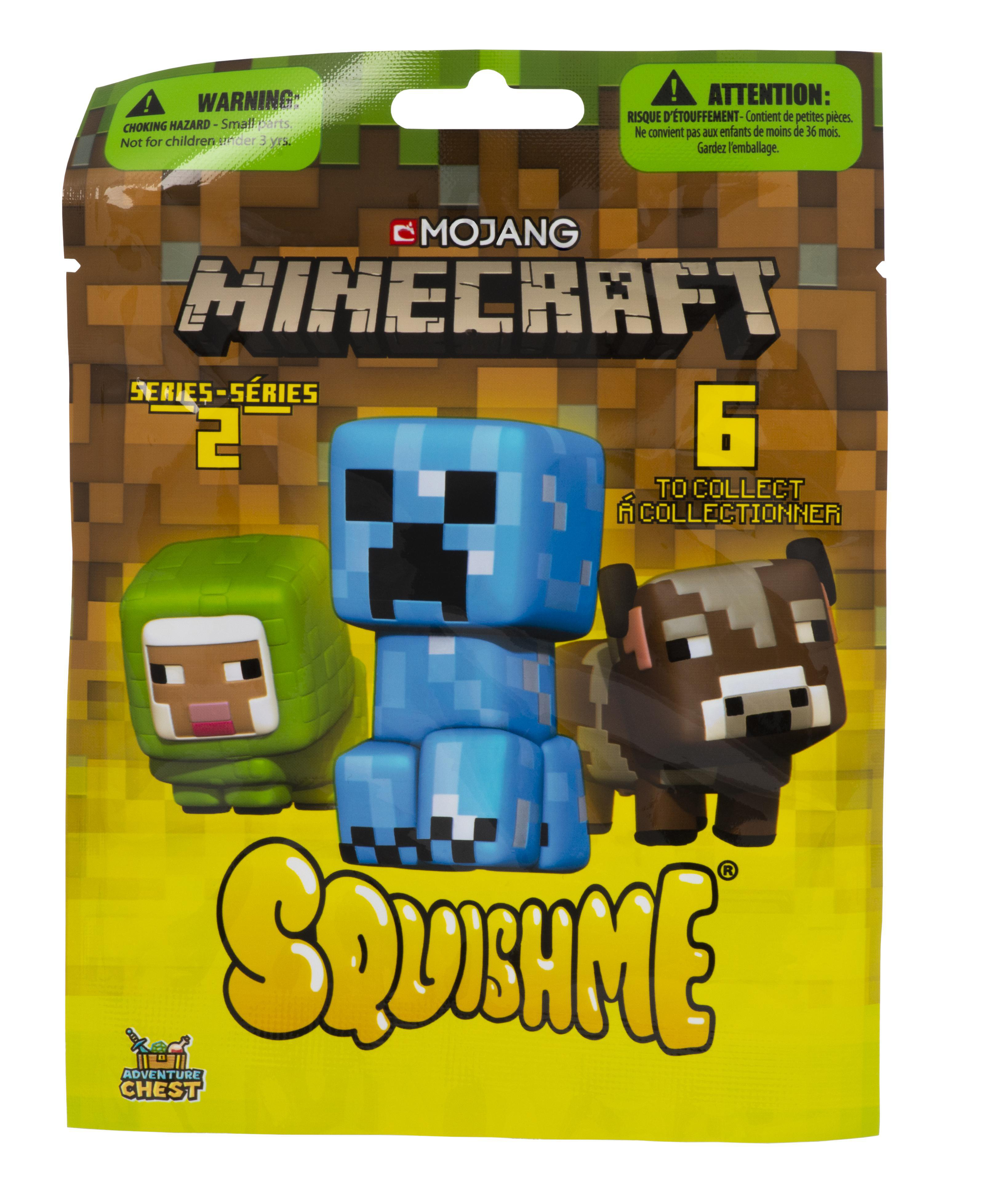 Sammelfigur 2 JUSTTOYS sortiert Squishme Minecraft Serie