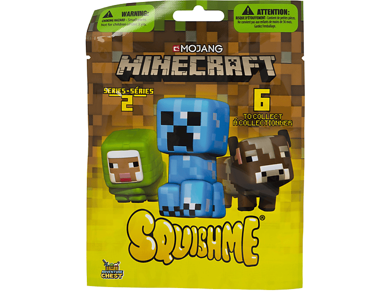 Minecraft sortiert Serie Squishme 2 Sammelfigur JUSTTOYS
