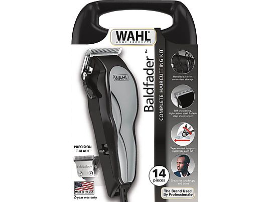 WAHL Baldfader - Haarschneider (Schwarz/Silber)
