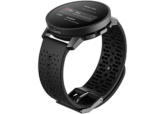 SUUNTO 9 Peak - All Black Smartwatch Glasfaserverstärktes Polyamid, Edelstahl Silikon, 215 mm, Schwarz