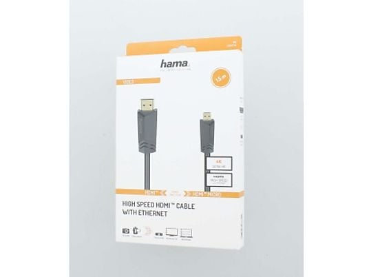 HAMA HDMI-kabel naar microHDMI 1,5 m