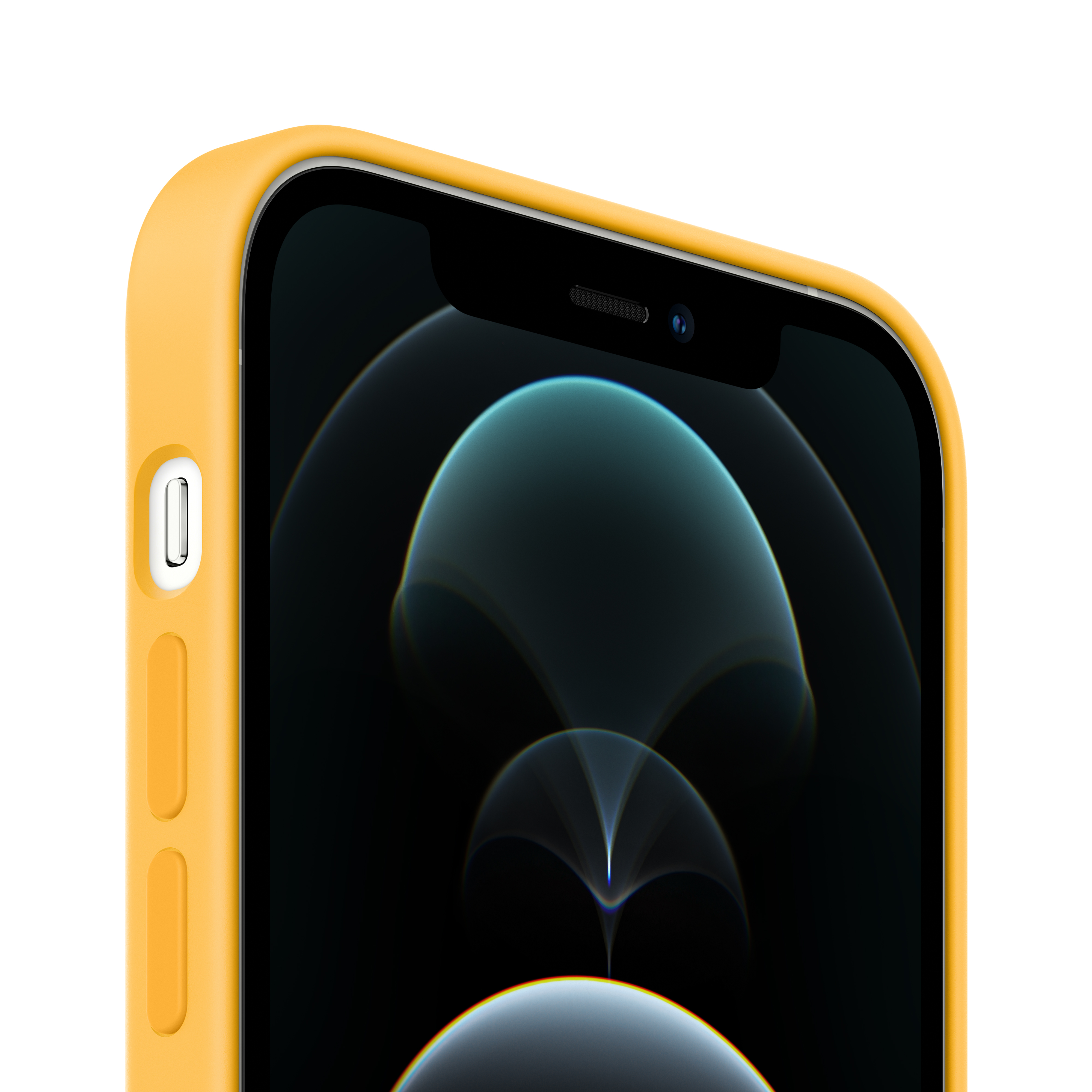 Funda - Apple funda silicona con MagSafe para el iPhone 12 Pro Max, Girasol
