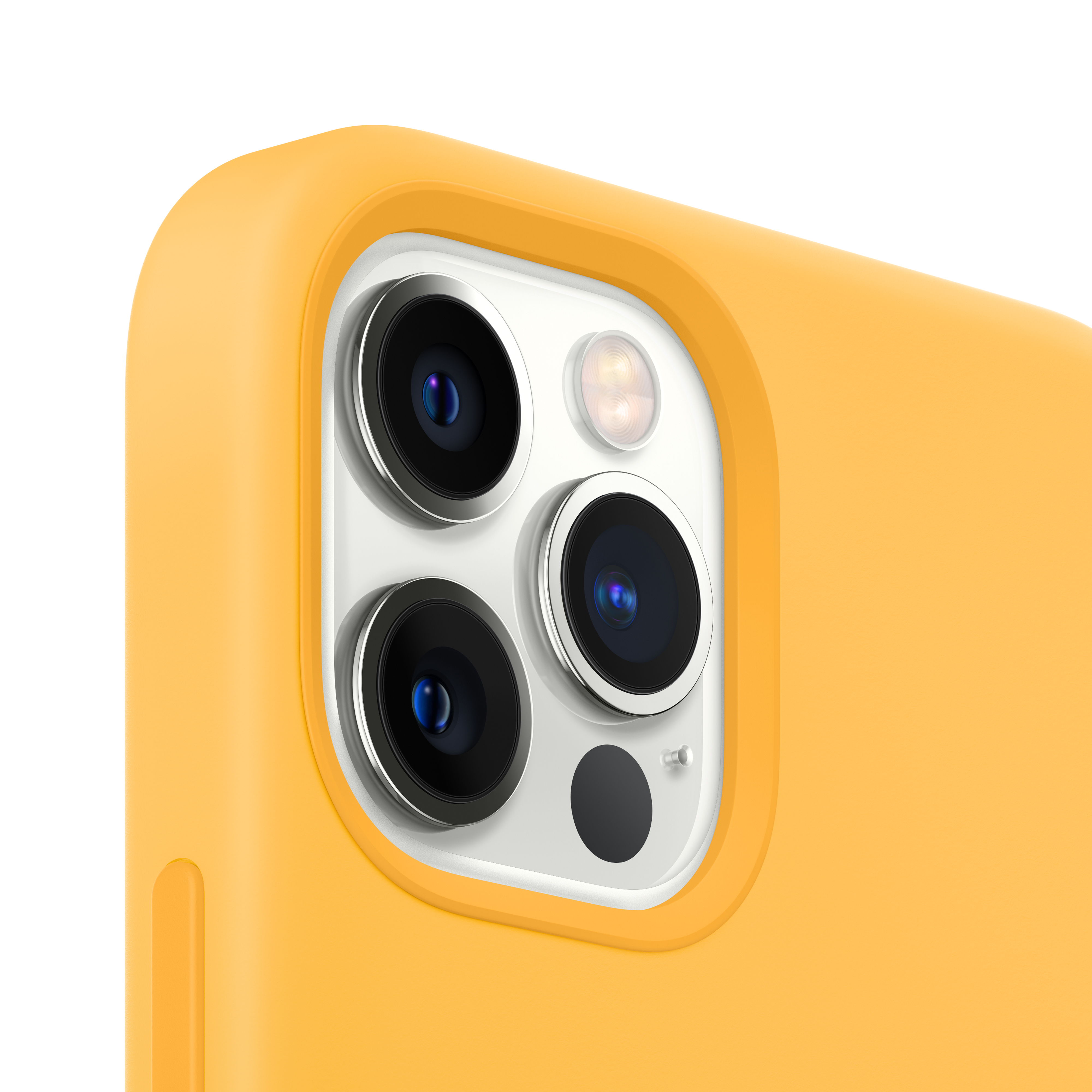 Funda - Apple funda silicona con MagSafe para el iPhone 12 Pro Max, Girasol