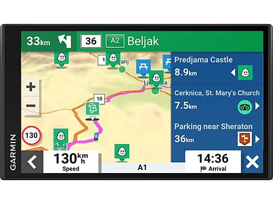 GARMIN CamperVan - GPS-Navi (6.95 ", Schwarz)