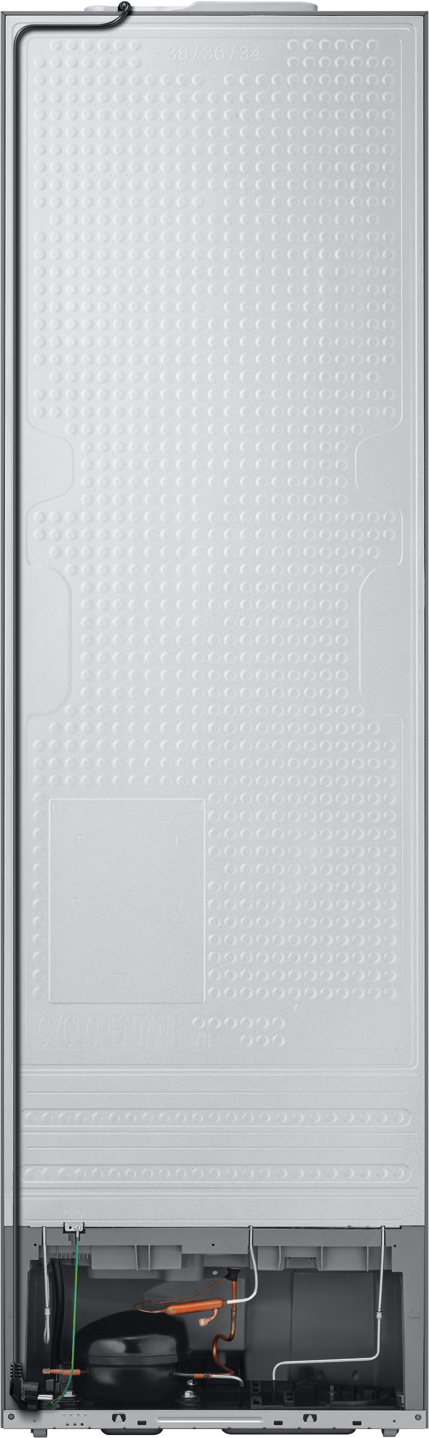 SAMSUNG RL 38 A6B0DCL/EG Kühlgefrierkombination (D, 390 l, 2030 mm hoch, Cotta Lavender)
