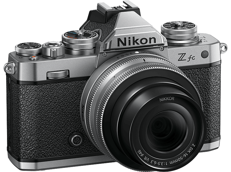 Nikon Z fc Systemkamera mit Objektiv Z DX 16-50mm f3.5-6.3 VR SE und Z DX 50-250 mm f4.5-6.3 VR; Systemkamera Set — Foto 2 von 5