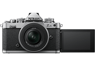 NIKON Z fc Systemkamera mit Objektiv Z DX 16-50mm f3.5-6.3 VR Silver Edition
