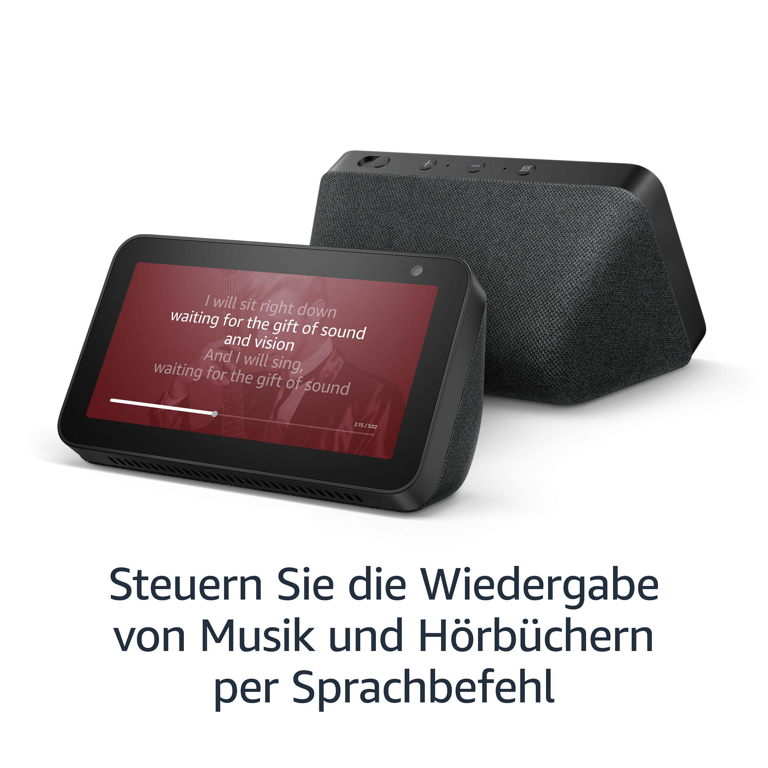 AMAZON Echo Show 5 Smart Speaker, Schwarz/Anthrazit