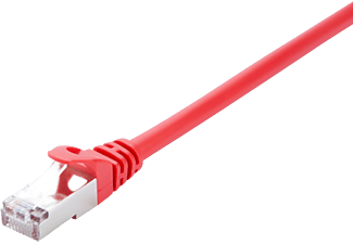 Cable de red - V7 V7CAT6STP-10M-RED-1E, Cat 6, 1000 Mbit/s, Interfaz RJ45, 10 m, Rojo