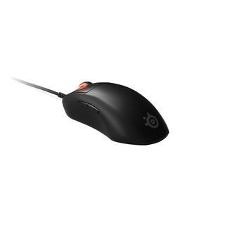 Ratón gaming - SteelSeries Prime+, Por cable, USB, 50G, 18000 ppp, 1 ms, RGB, Negro