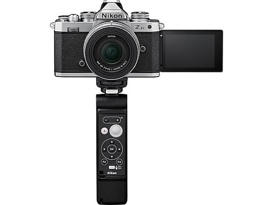 NIKON Z fc Body + NIKKOR Z DX 16-50mm f/3.5-6.3 VR + Kit Vlogging - Fotocamera Nero/Argento