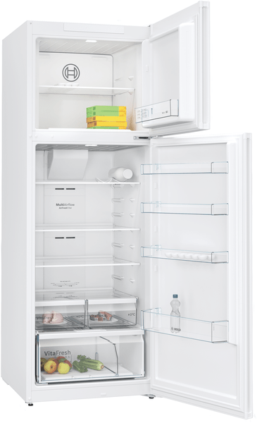 BOSCH KDN56XWF1N 522L İki Kapılı No-Frost Üstten Donduruculu Buzdolabı Beyaz