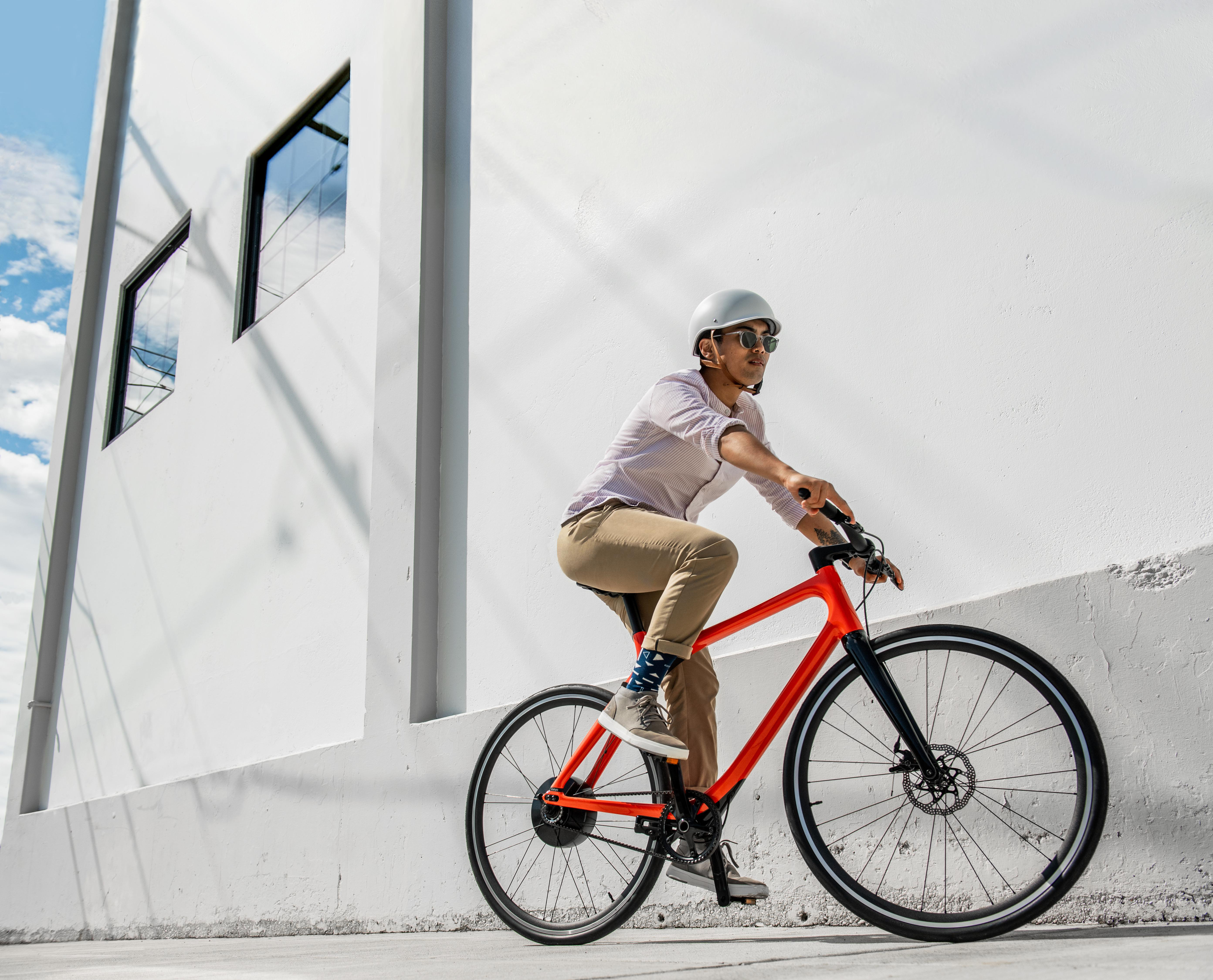 GOGORO EEYO 1 ORANGE180 Citybike (Laufradgröße: 28 Zoll, Herren-Rad, 123 Wh, Orange)