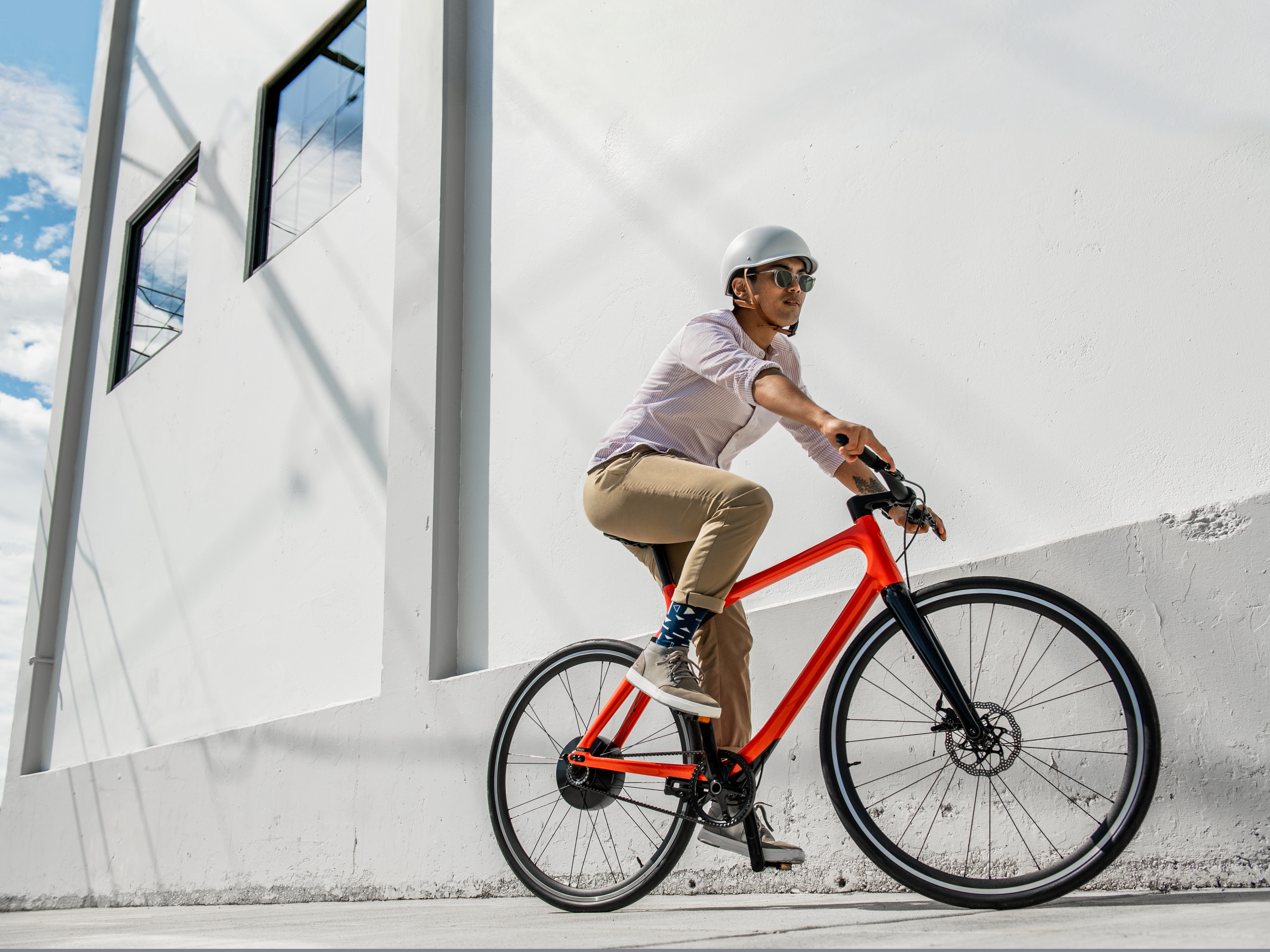 GOGORO EEYO 1 ORANGE180 Citybike (Laufradgröße: 28 Zoll, Herren-Rad, 123 Wh, Orange)