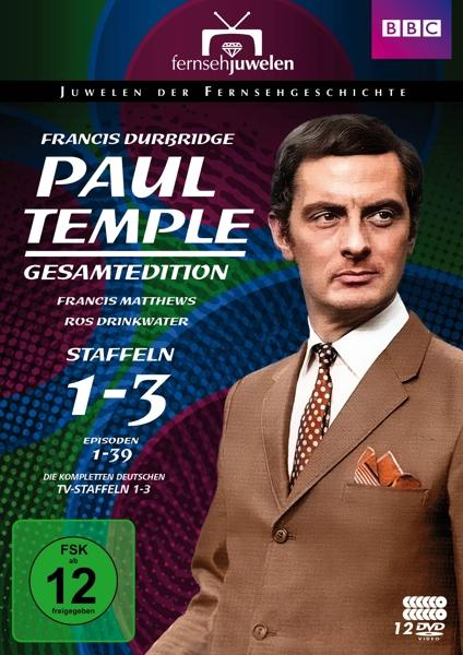 Paul Temple - Gesamtedition DVD 1-3) (Staffeln
