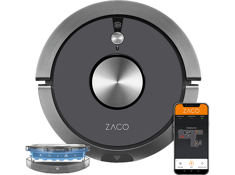 A9sPro ZACO 501905 Saugroboter Grey