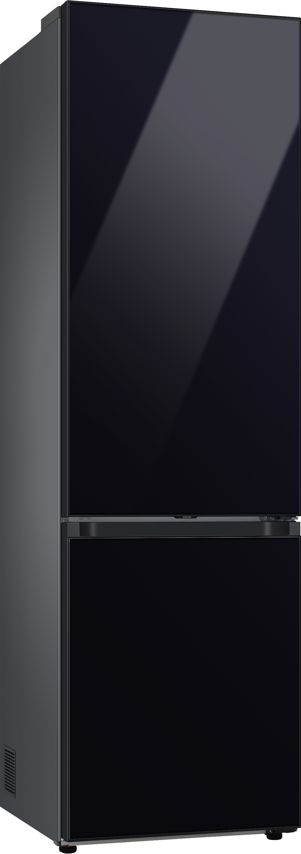 SAMSUNG RL 38 A6B6C22/EG Bespoke Kühlgefrierkombination (C, 390 l, 2030 mm hoch, Clean Black)