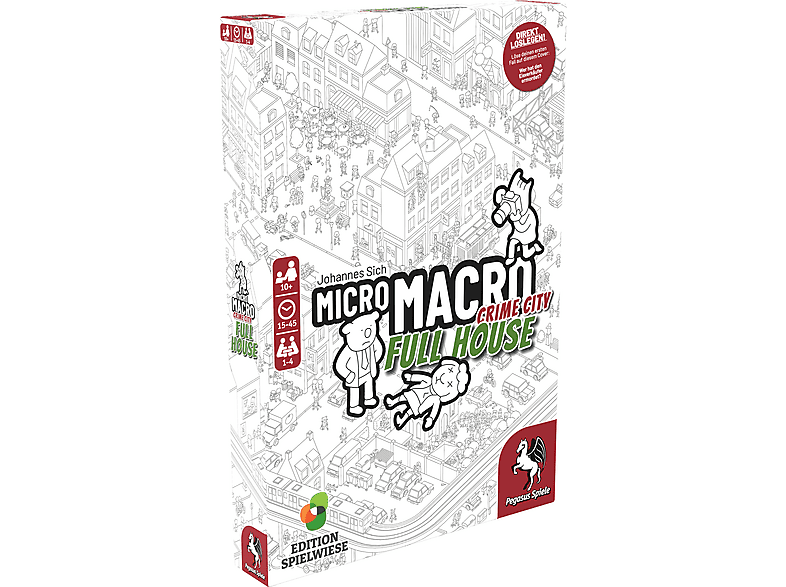 PEGASUS SPIELE MicroMacro: Crime City 2 Brettspiel Mehrfarbig