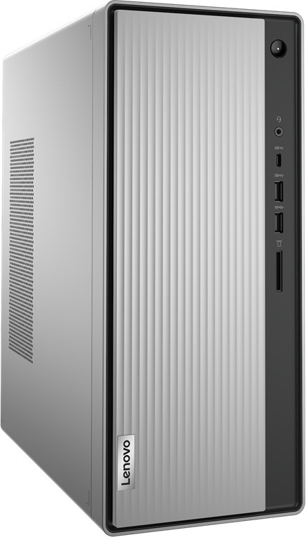 LENOVO Desktop PC IdeaCentre 5 14ACN6, R3-5300G, 8GB RAM, 256GB SSD, WLAN/BT, Mineral Grey - Ausstellungsstück Desktop PC, AMD Ryzen™ 3 5300G, 8 GB RAM SSD, Mineral Grey