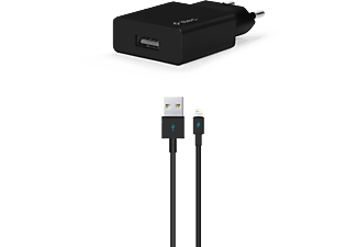 TTEC 2SCS20LS SmartCharger Seyahat Şarj Aleti 2.1A + Lightning Kablo Siyah