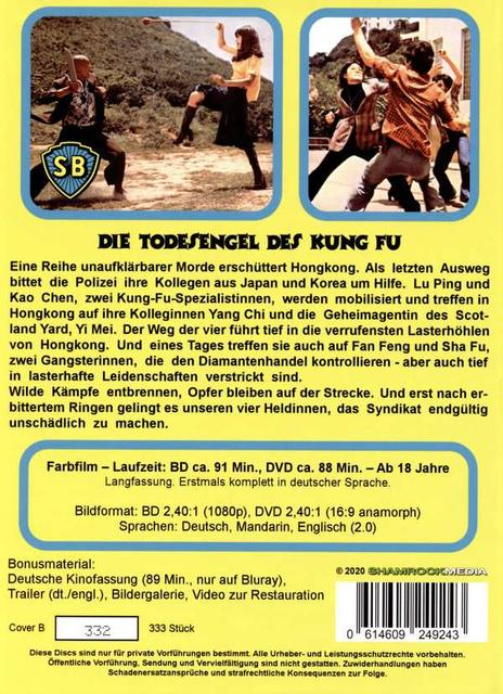 DVD-Cover: Actionszene mit Personen, Text auf Englisch und Chinesisch.