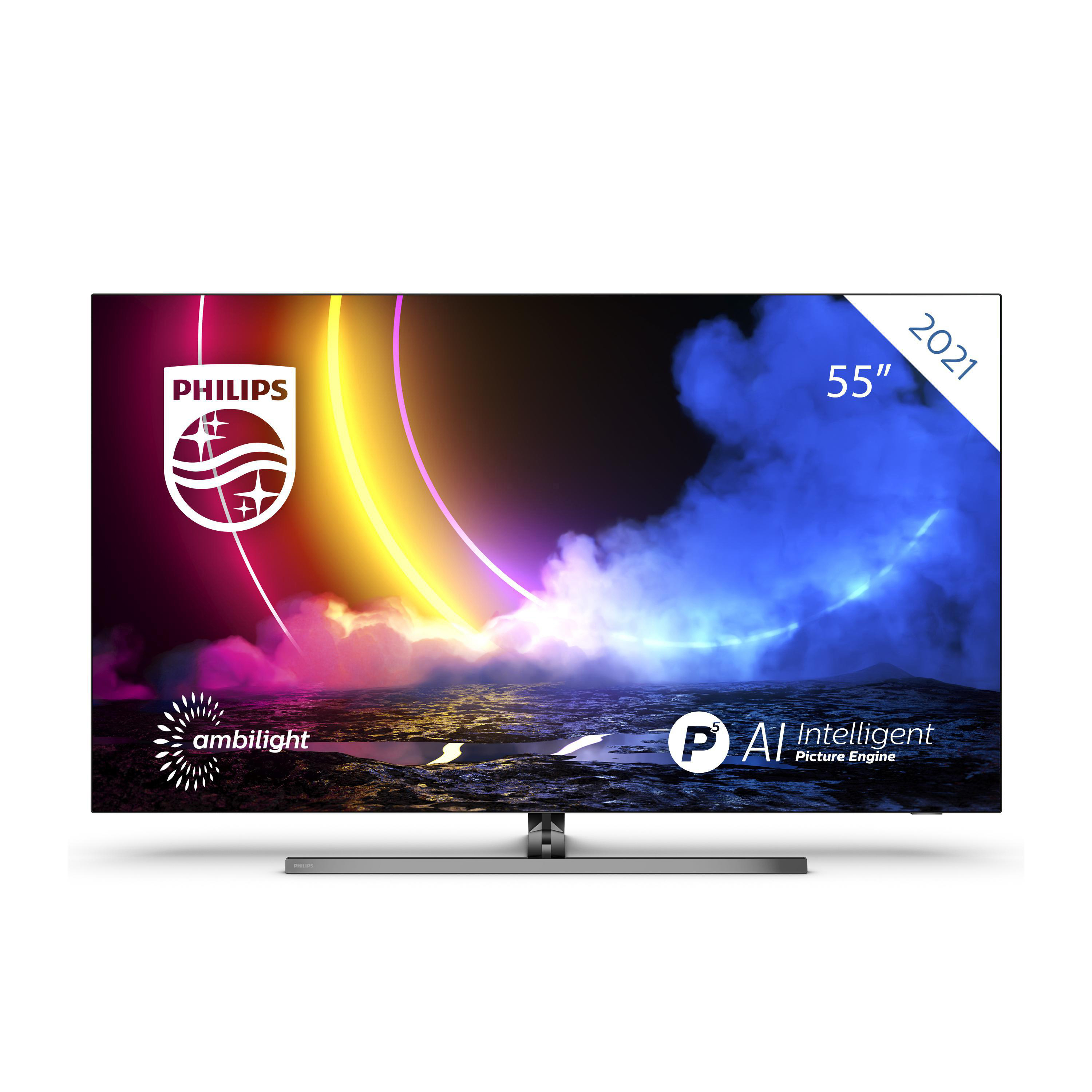 PHILIPS 55OLED856/12 55 Zoll 4K Smart Android OLED TV mit Ambilight