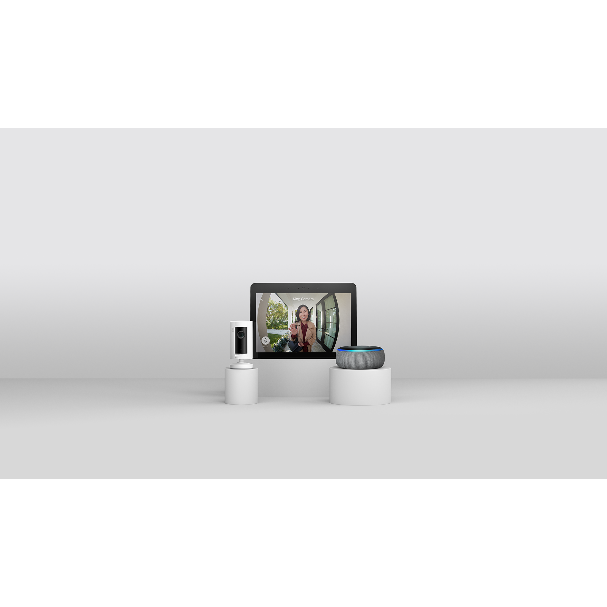 RING Video Doorbell 2.Gen, Videotürklingel Satin/Nickel (KGY-00052)  Video-Türklingel (Anzahl Kameras: 1, für Außen, Nachtsichtfunktion, Akkubetrieb, Grau)