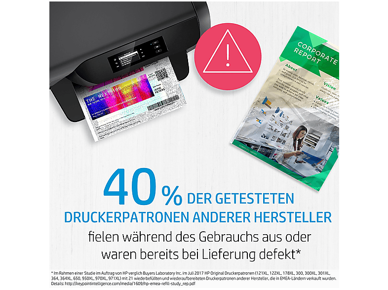 HP CB318EE NR.364 Cyan; Original-Kartusche — Foto 3 von 5
