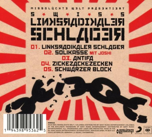 Swiss X Swiss & Die Andern - Linksradikaler Schlager  - (Maxi Single CD)