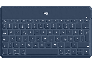 LOGITECH Keys-To-Go (CH) - Bluetooth-Tastatur (Classic Blue/Orange)